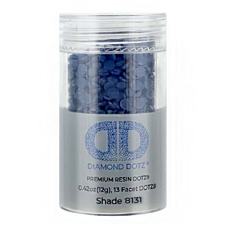 Diamond Dotz 2.8MM 12G DOTZ Cylinder - Navy Blue