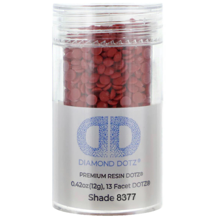 Diamond Dotz 2.8MM 12G DOTZ Cylinder - Light Burgundy