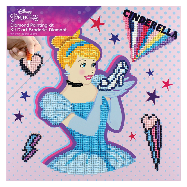 Diamond Dotz Cinderella Kind POW-ER Dotz Box - 11 x 11 in