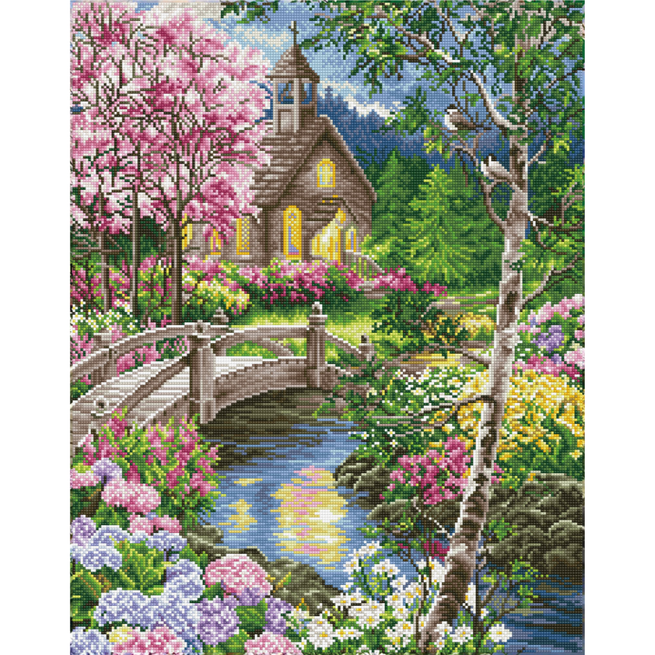 Diamond Dotz Path to Worship - 22.1" x 28.0"