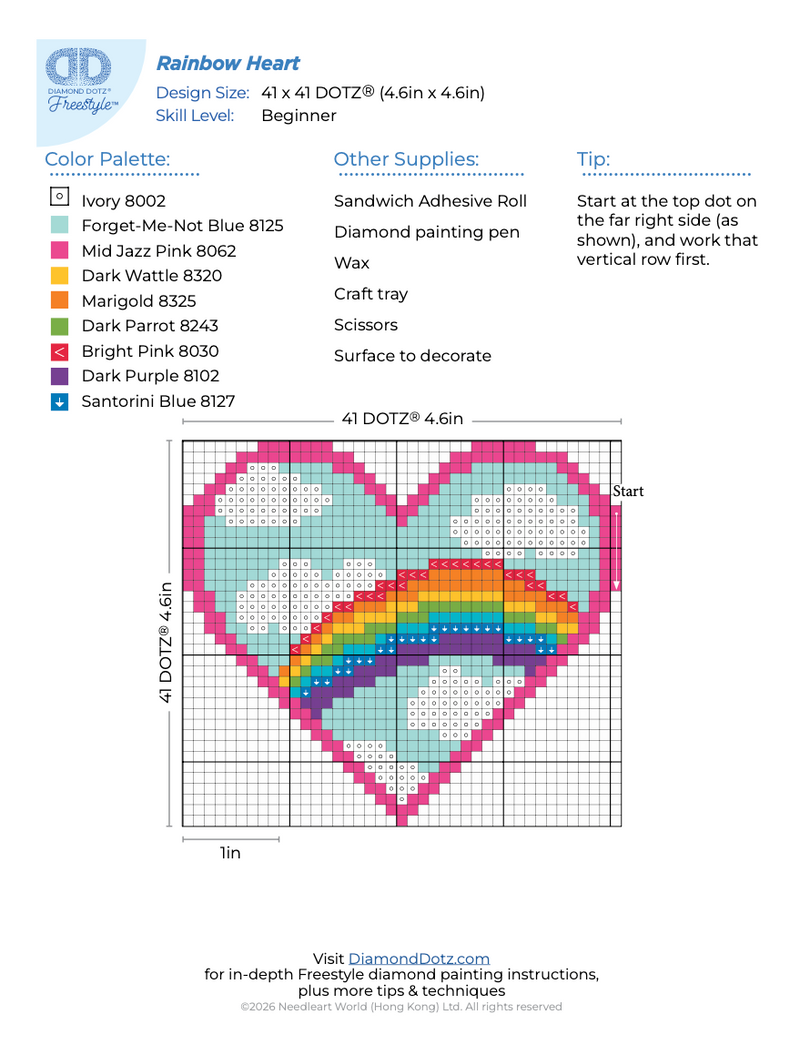 Rainbow Heart