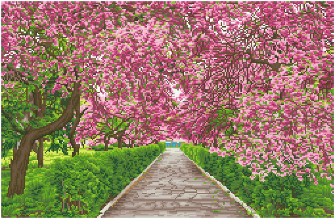 Diamond Dotz Springtime Meander - 18.5 x 28.35 in
