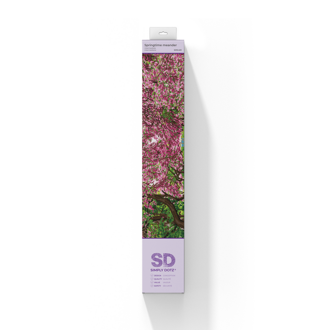 Diamond Dotz Springtime Meander - 18.5 x 28.35 in