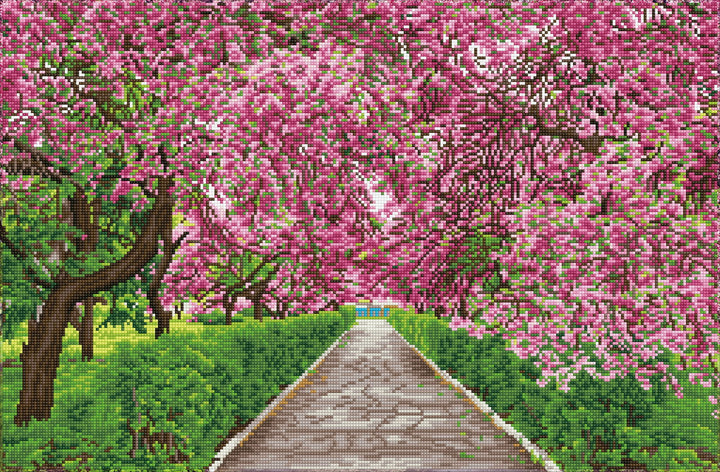 Diamond Dotz Springtime Meander - 18.5 x 28.35 in