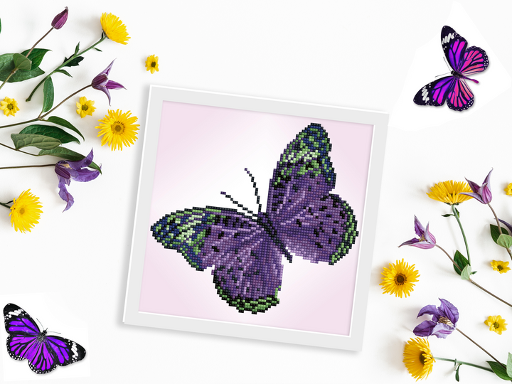 Diamond Dotz Whisper Purple - 9.06 x 9.06 in