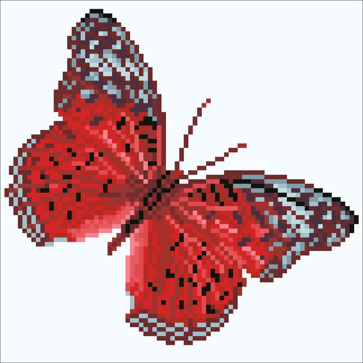 Diamond Dotz Whisper Red - 9.06 x 9.06 in
