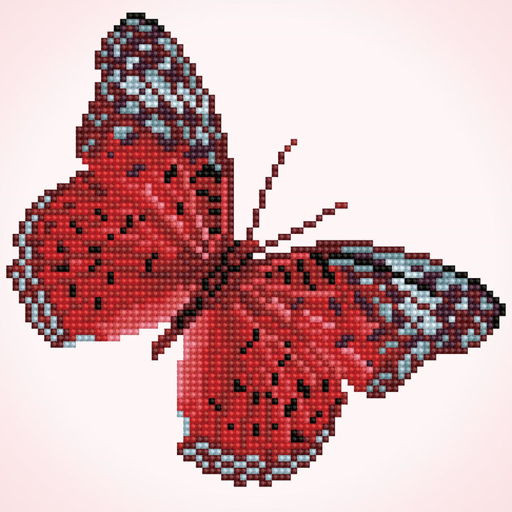 Diamond Dotz Whisper Red - 9.06 x 9.06 in