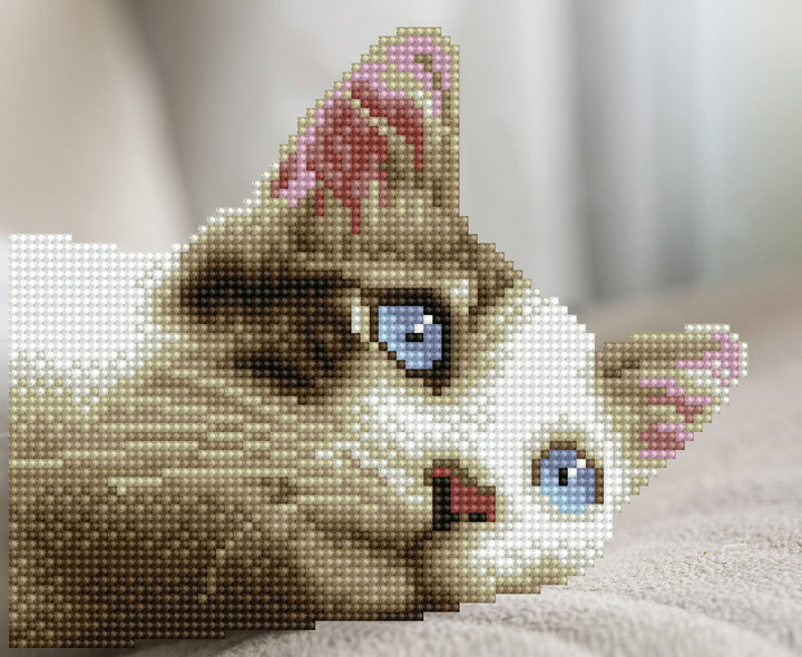 Diamond Dotz Daydream Kitty - 9.84 x 8.07 in