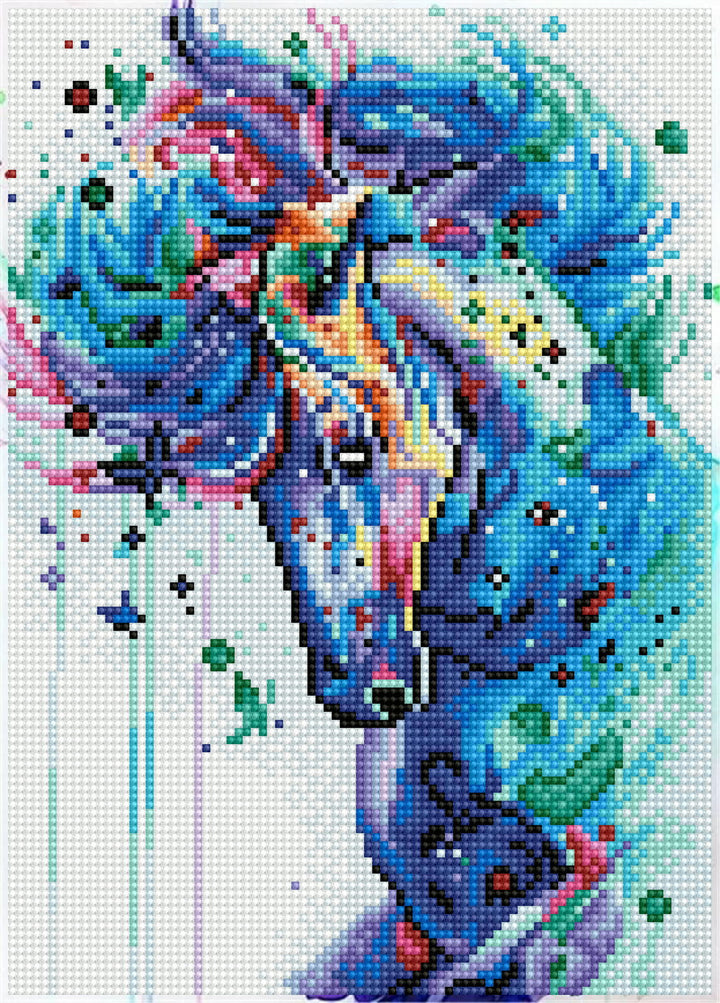 Diamond Dotz Mystical Stallion - 13.78 x 9.84 in