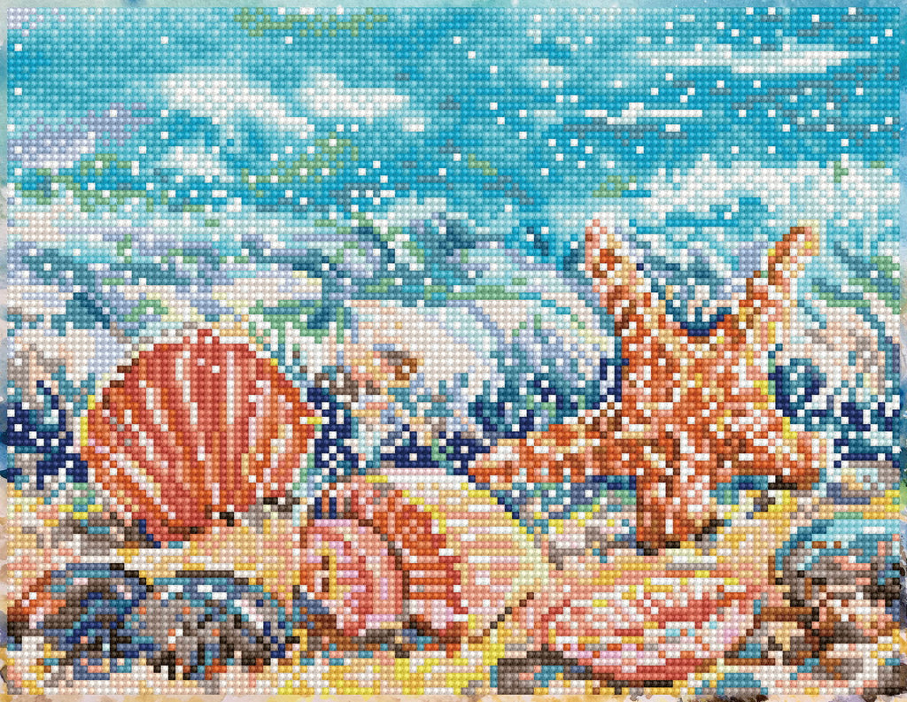 ダイヤモンドアートクラブ　Beach Vacation DACキット Beach Vacation – Diamond Art Club