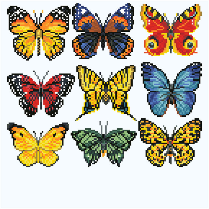 Diamond Dotz Butterfly Showcase - 16.14 x 16.14 in