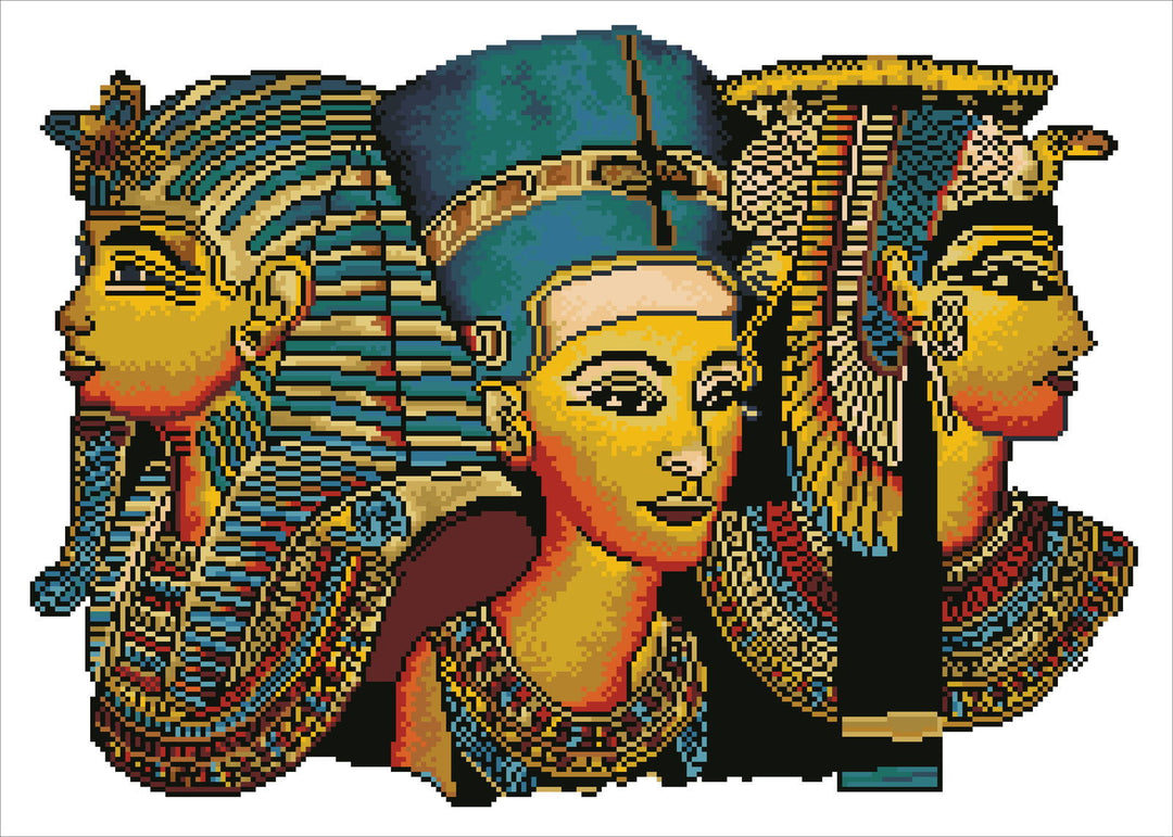 Diamond Dotz Egyptian Royalty - 13.78 x 9.84 in