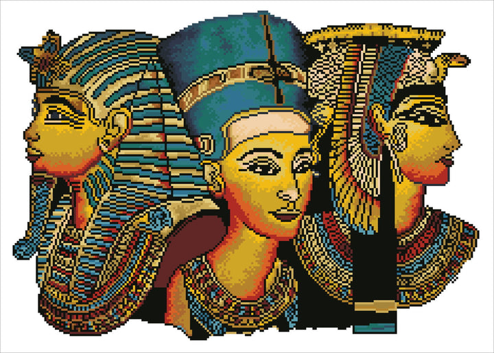 Diamond Dotz Egyptian Royalty - 13.78 x 9.84 in