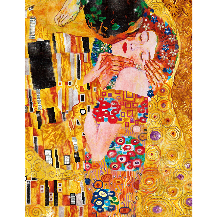 Diamond Dotz The Kiss (apres Klimt) Masterclass - 22.1" x 28.0"