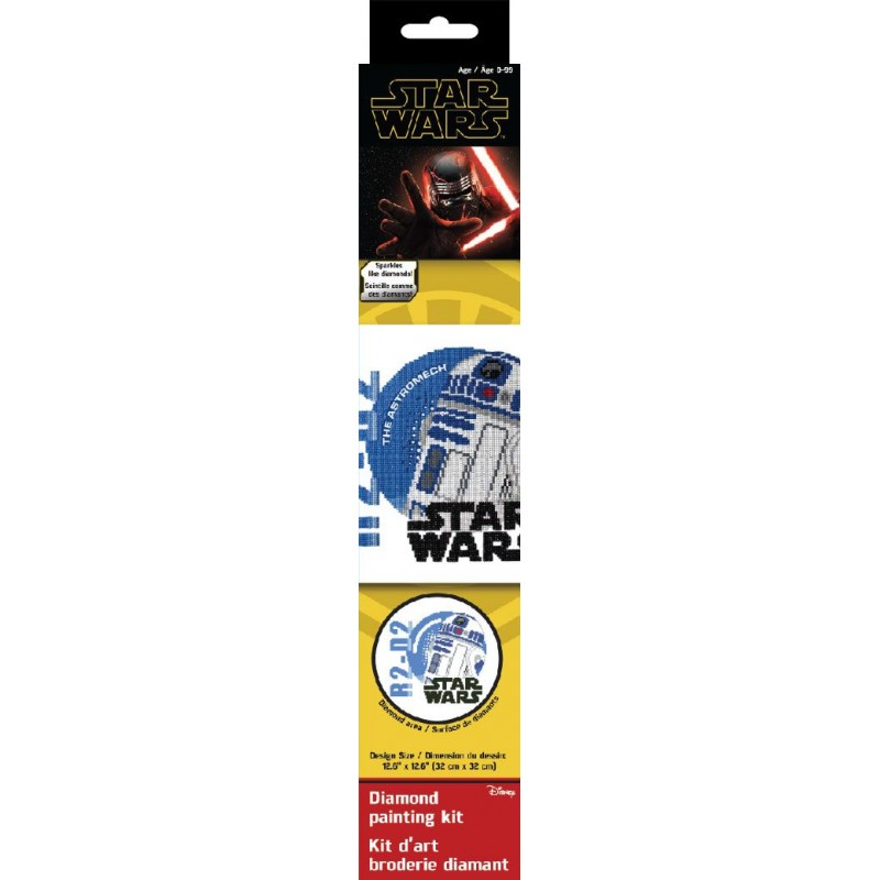 Diamond Dotz Star Wars R2-D2 the Astromech - 12.6" x 12.6"