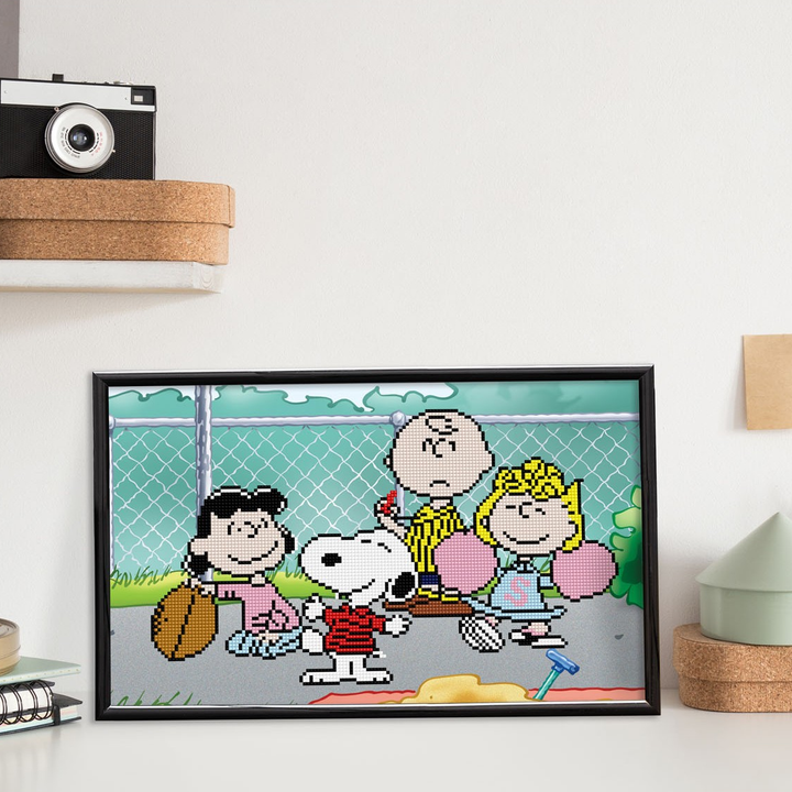 Diamond Dotz Peanuts Sports - 18 x 11 in