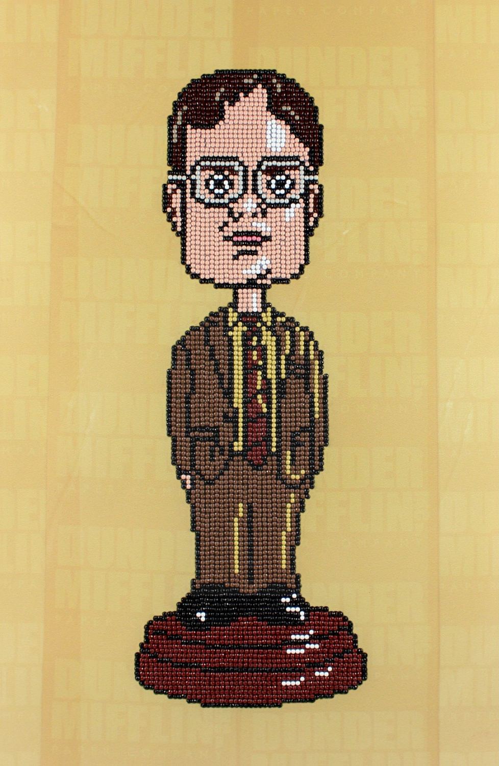 Diamond Dotz Dwight Bobblehead - 12.0" x 18.4"