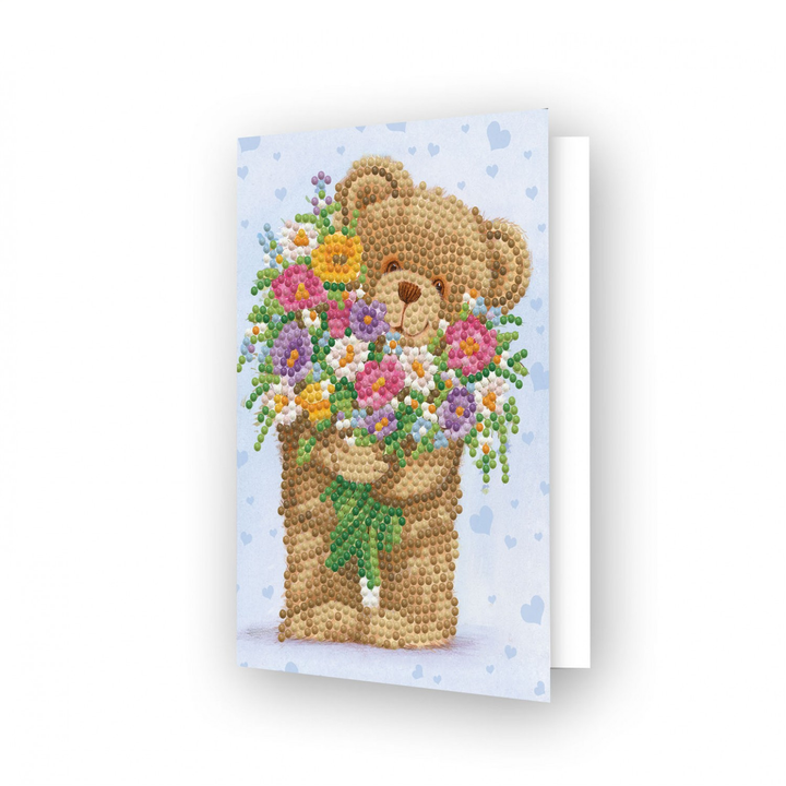 Diamond Dotz Bunch of Love - Diamond Painting Greeting Card