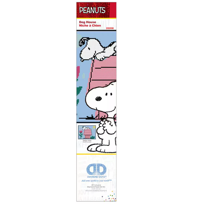 Diamond Dotz Snoopy's Dog House - 15.5 x 12 in