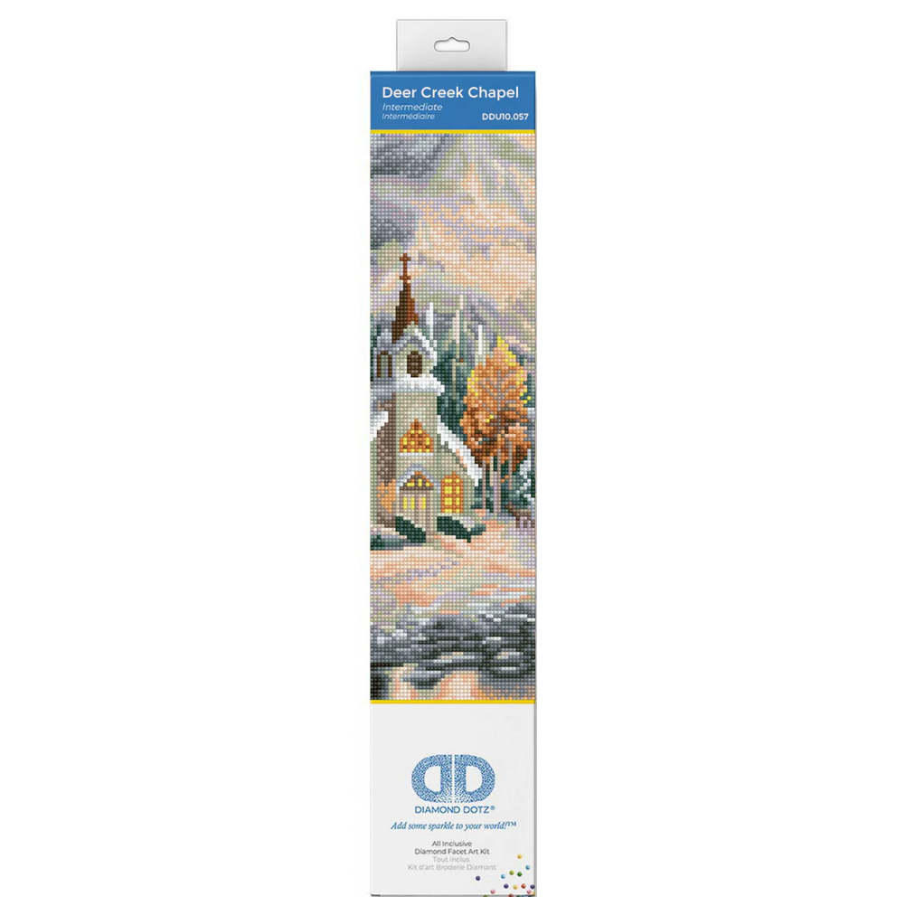 Diamond Dotz Thomas Kinkade Deer Creek Chapel - 16.0" x 20.0"