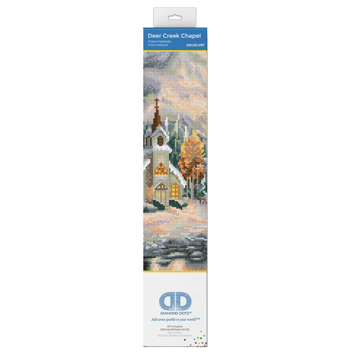 Diamond Dotz Thomas Kinkade Deer Creek Chapel - 16.0" x 20.0"