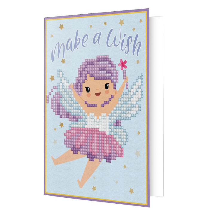 Diamond Dotz Make A Wish - Diamond Painting Greeting Card