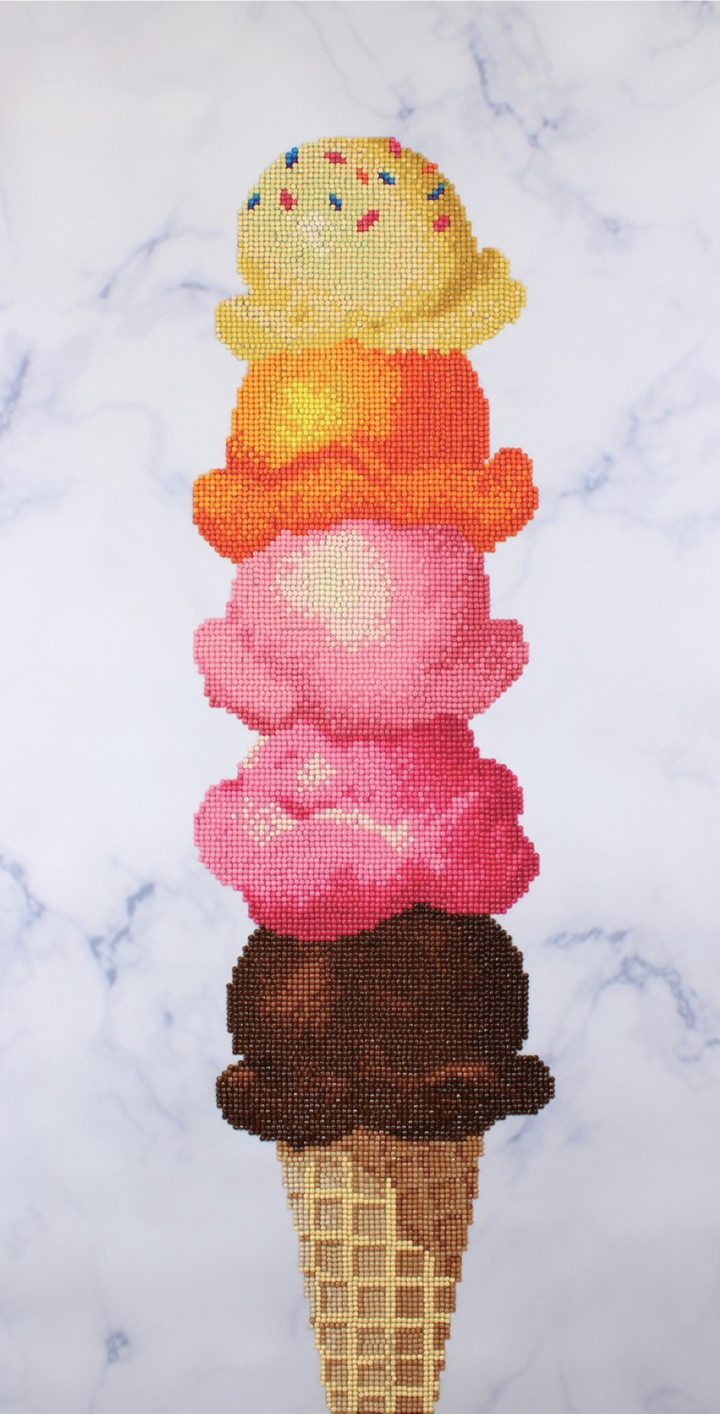 Diamond Dotz Ice Cream - 15 x 29.3 in