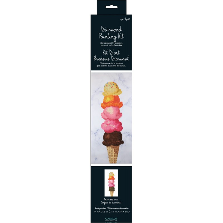 Diamond Dotz Ice Cream - 15 x 29.3 in