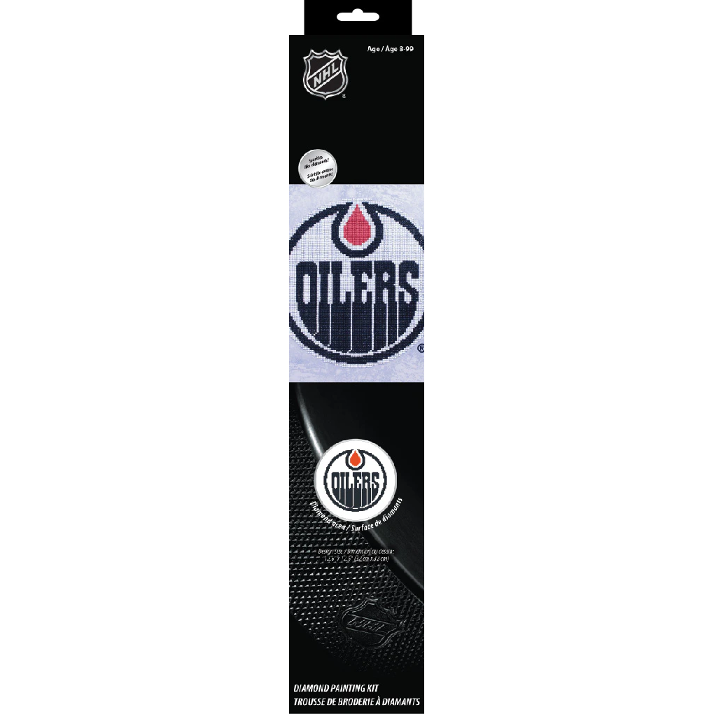 Diamond Dotz NHL Edmonton Oilers - 12.6 x 12.6 in