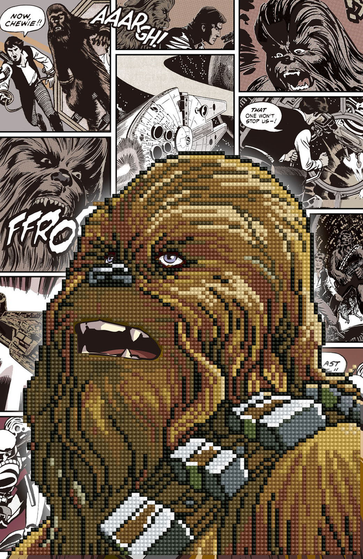 Diamond Dotz Chewbacca - 10.4 x 15.9 in