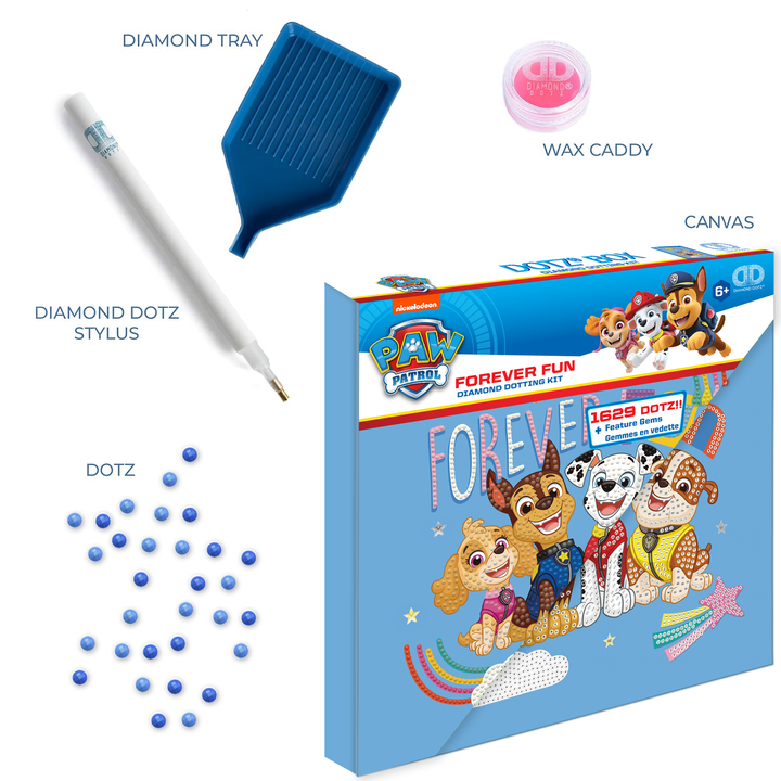 Diamond Dotz Forever Fun Paw Patrol - 15.7 x 15.7 in