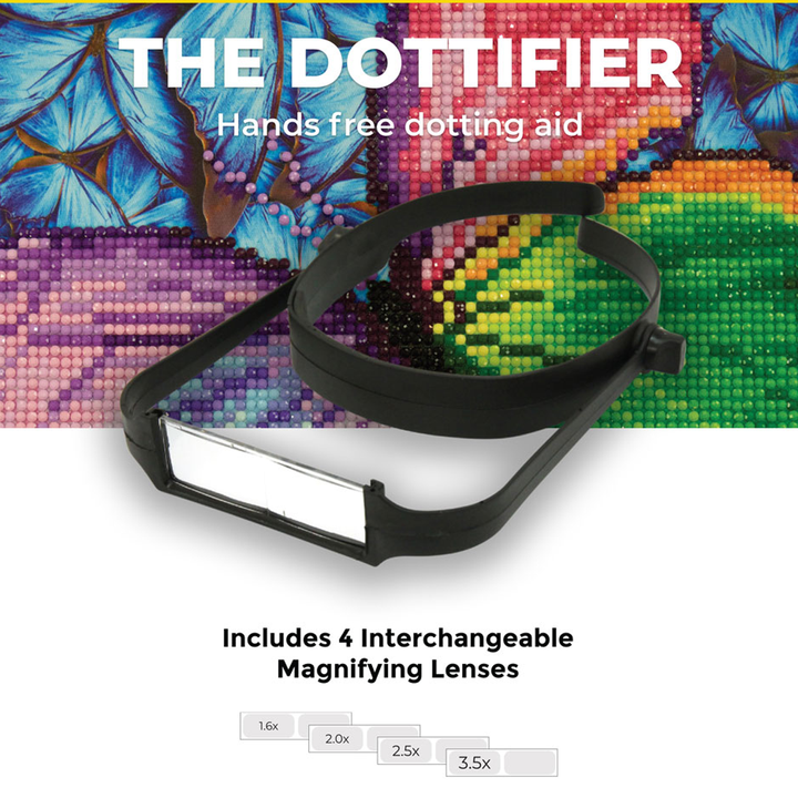 Diamond Dotz Dottifier Hands-Free Magnifier Headset