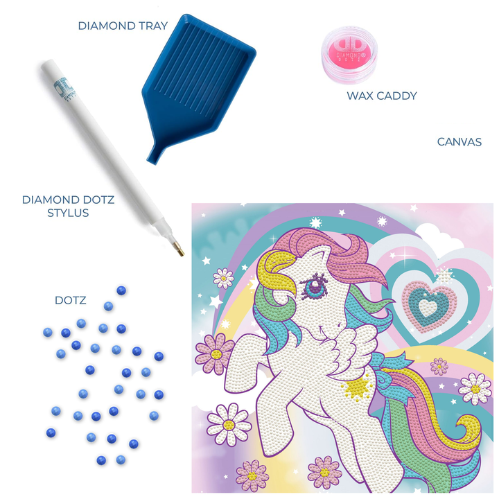 Diamond Dotz Pony Dreams - 15.7 x 15.7 in