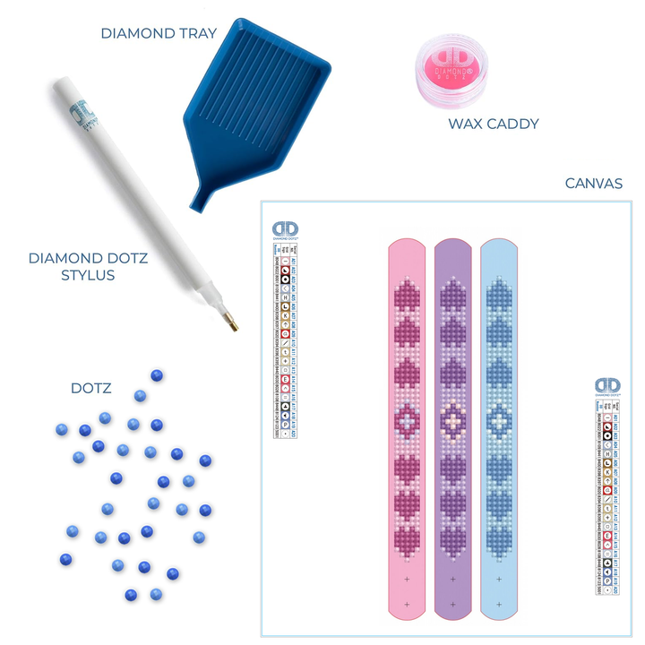 Diamond Dotz Love Bracelets Kit