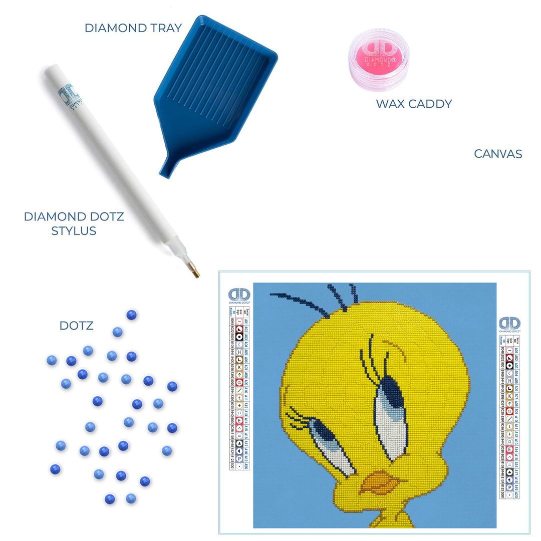 Diamond Dotz Tweety - 12.6 x 12.6 in
