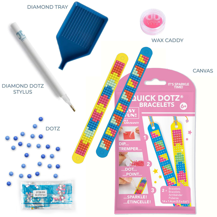 Diamond Dotz Neon Bracelets Kit