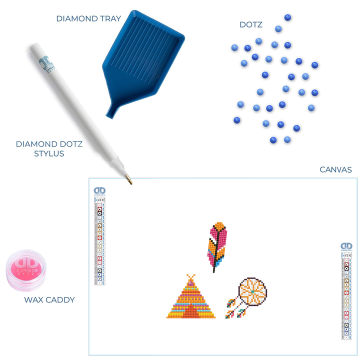 Diamond Dotz Dream - DOTZIES Stickers Kit