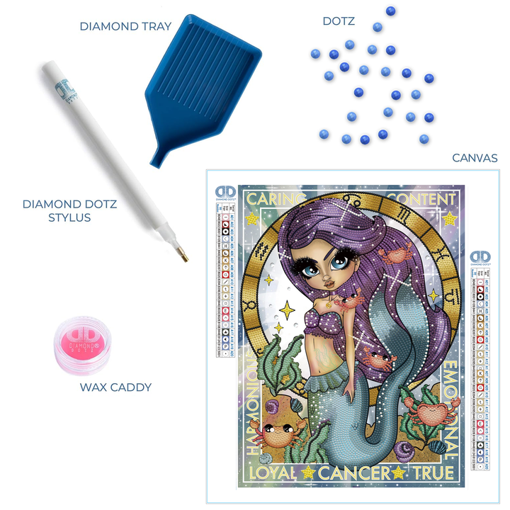 Diamond Dotz Cancer - 15.75 x 11.81 in