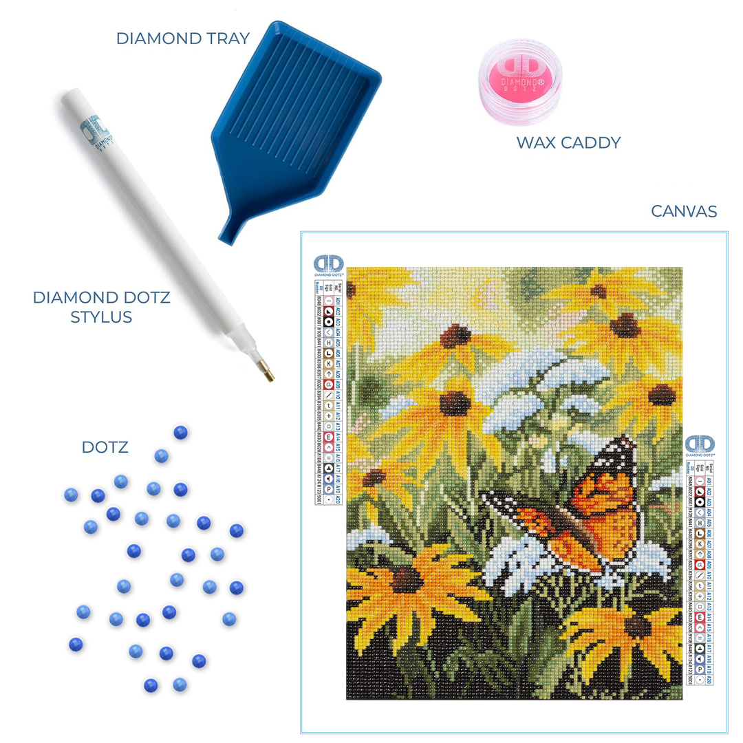 Diamond Dotz Spring Flight - 13.78 x 9.84 in