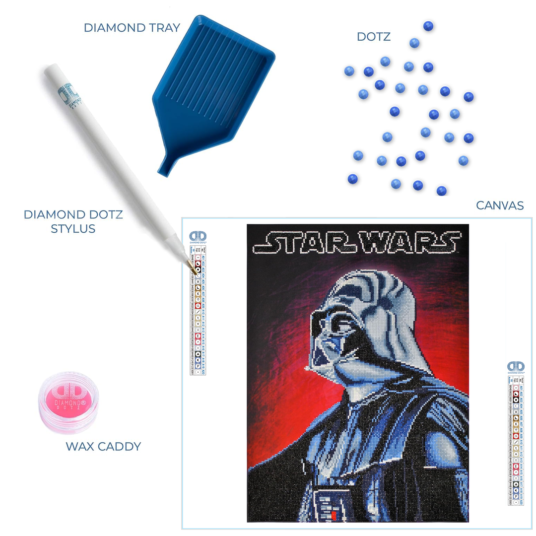 Diamond Dotz Darth Vader - 16.54 x 22.44 in