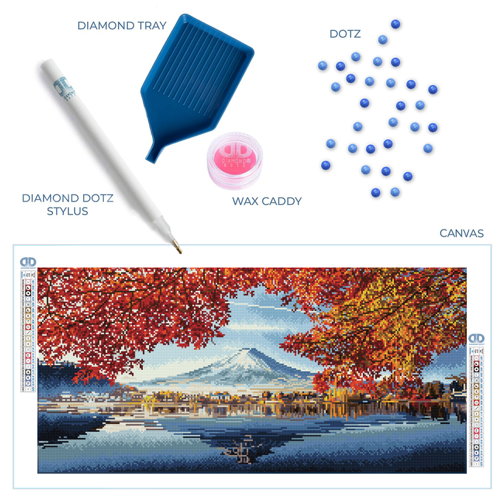 Diamond Dotz Autumn View - 28.74 x 13.78 in
