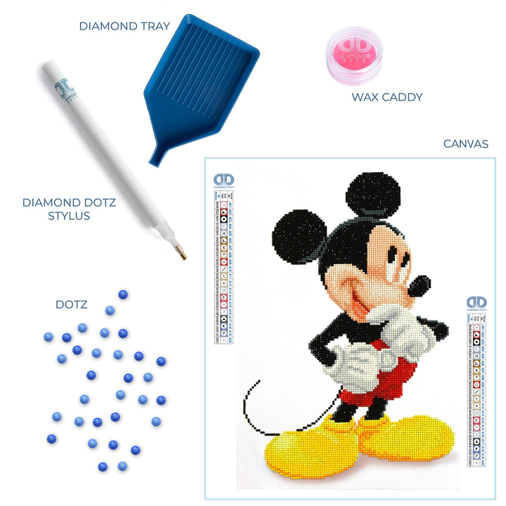Diamond Dotz Mickey Wonders - 12.2 x 16.9 in