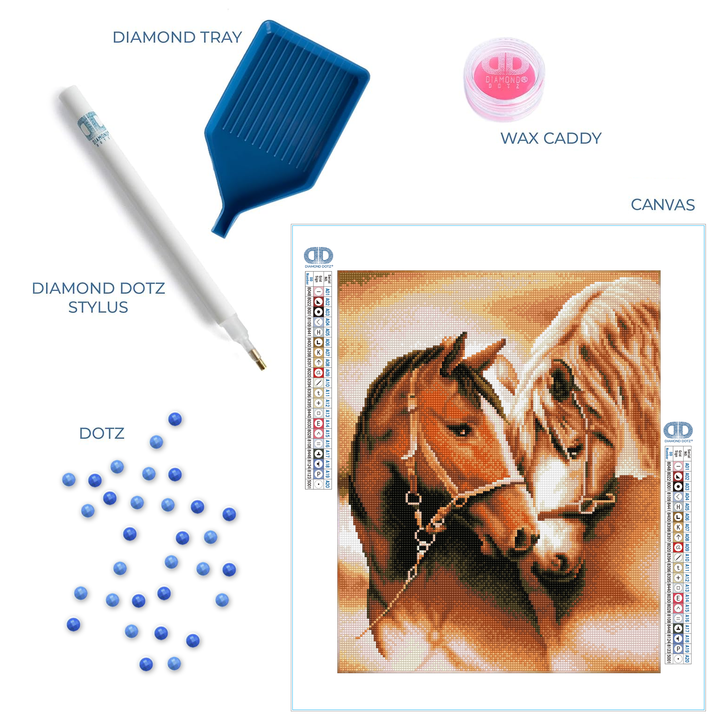 Diamond Dotz Togetherness - 19.69 x 15.75 in