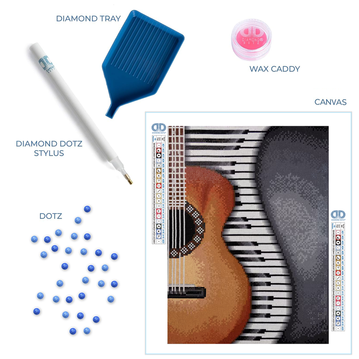 Diamond Dotz Classical Jazz - 11.81 x 16.14 in