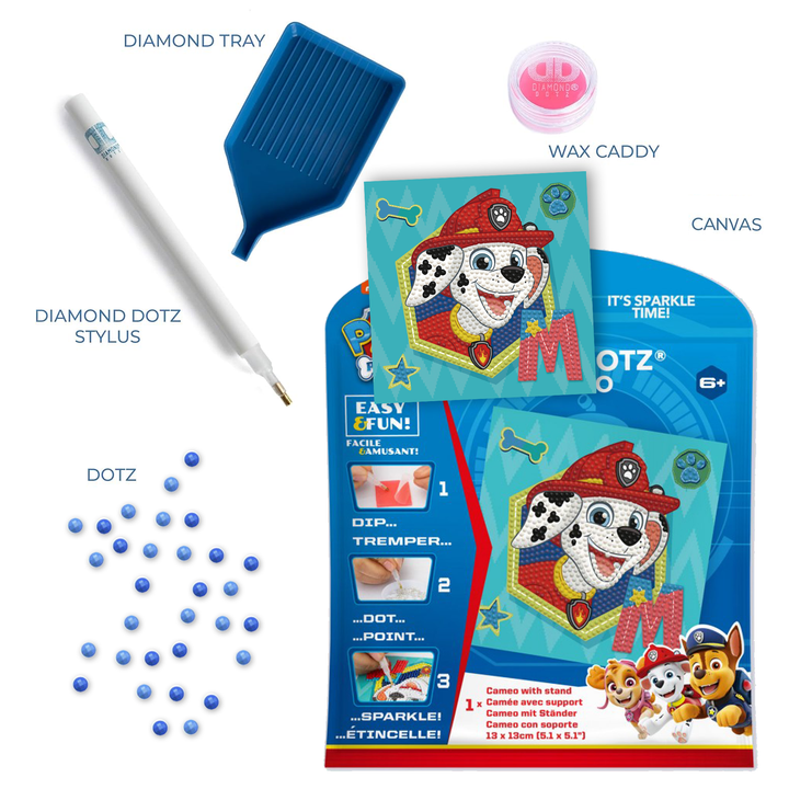 Diamond Dotz PAW PATROL Marshall - 5.1 x 5.1 in