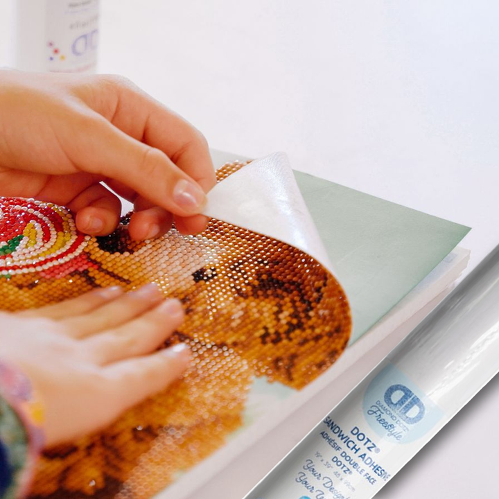 Diamond Dotz Sandwich Adhesive Roll 48 x 99cm (19 x 39 in)