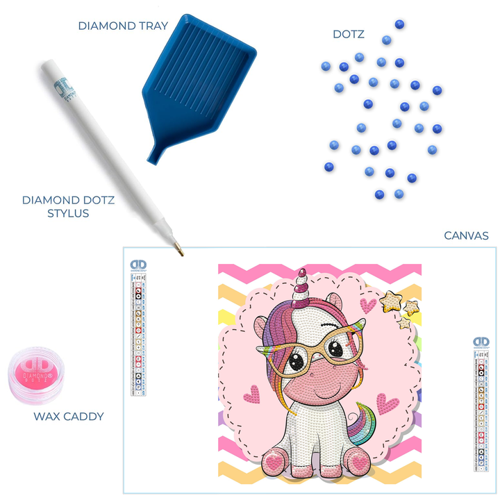 Diamond Dotz Sweet Studycorn - 9.84 x 9.06 in