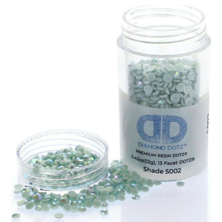 Diamond Dotz 2.8MM 12G DOTZ Cylinder - Light Blue AB