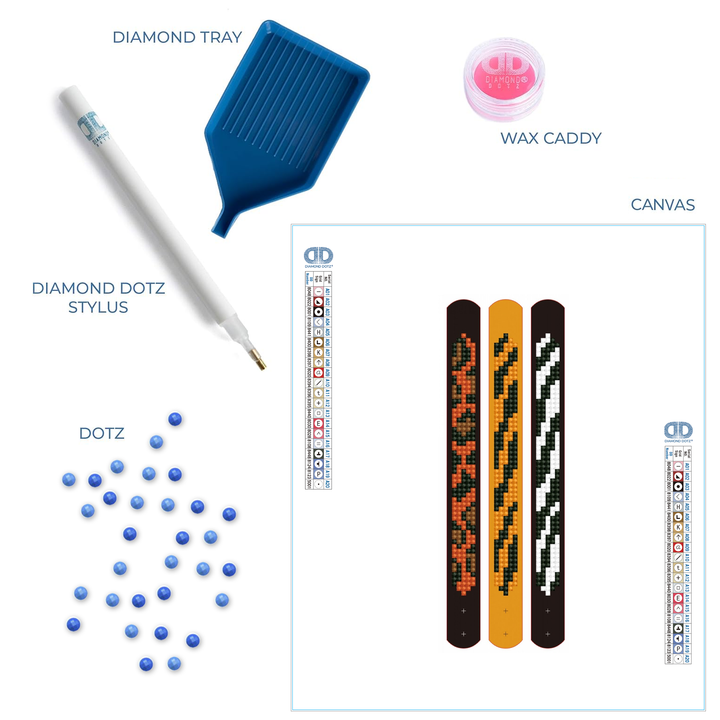 Diamond Dotz Animal Prints Bracelets Kit