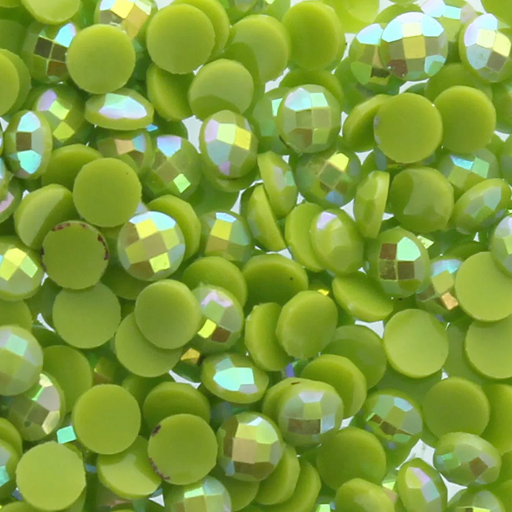 Diamond Dotz 2.8MM 12G DOTZ Cylinder - Bright Green AB